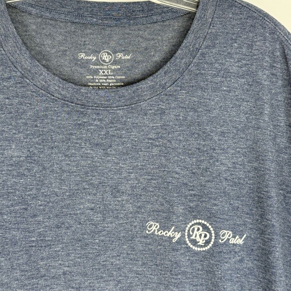 Rocky Patel 'Home Grown Heroes' T shirt 2XL Gray Short Sleeve - Picture 9 of 15